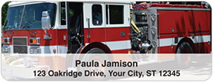 Firefighters Address Labels