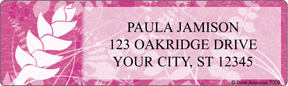 Island Tropics Address Labels