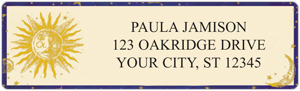 Celestial Address Labels