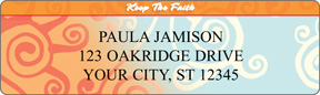 Keep The Faith Address Labels