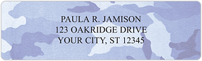 Camo Address Labels