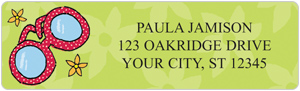 Fun In The Sun Address Labels