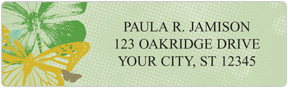 Gossamer Wings Address Labels