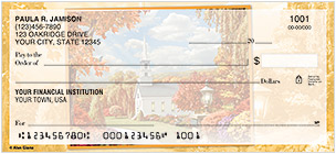 Country Churches Checks