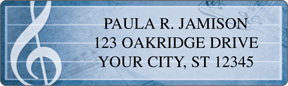 Melody Address Labels