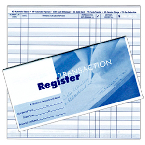 Personal Transaction Registers