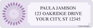 Positively Purple Address Labels