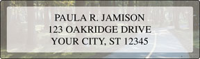Road Trip Address Labels