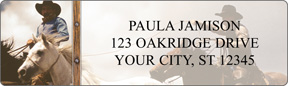 Wild West Address Labels