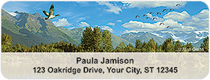 Beautiful America Address Labels