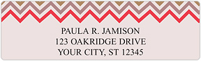 Chevron Address Labels