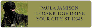 Labrador Retriever Address Labels