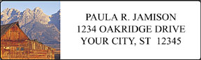 Mountain Majesty Address Labels