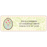 Green Garden Address Labels