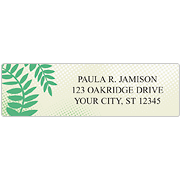 Botanical Address Labels