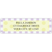 Delicious Dots Address Labels