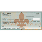 Fleur de Lis Checks
