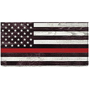 Support Our Firefighters Checkbook Cover