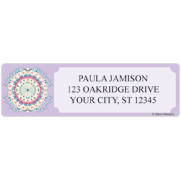 Positively Purple Address Labels
